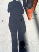 Shadows and fancy boots